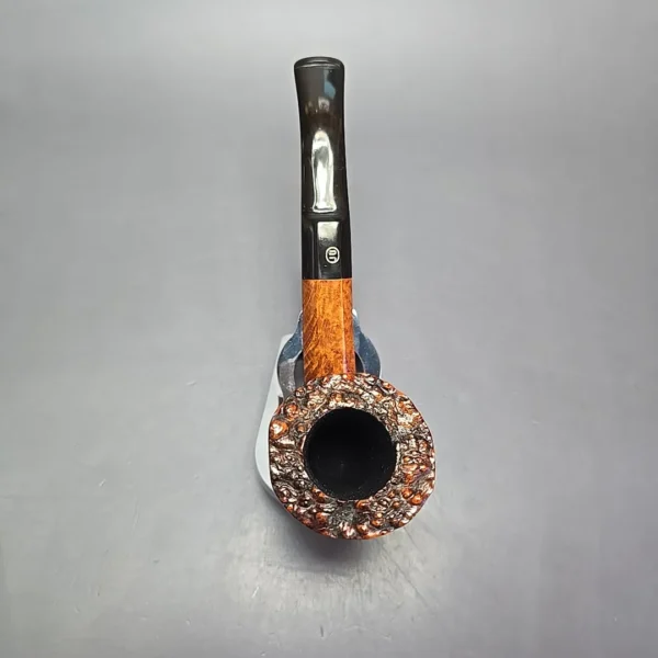 James Upshall A Grade EXL Smooth Panel Dublin Estate Briar Pipe, Unsmoked - Image 8