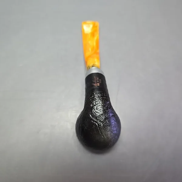 Molina Ambra 103 Sandblasted Rhodesian Briar Pipe, New, 9mm - Image 9
