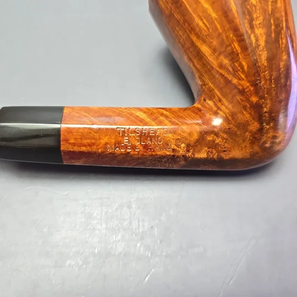 James Upshall A Grade EXL Smooth Panel Dublin Estate Briar Pipe, Unsmoked - Image 11