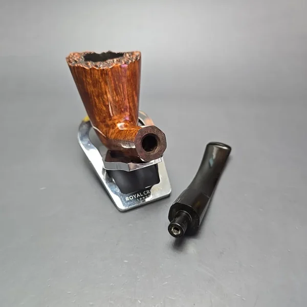 James Upshall A Grade EXL Smooth Panel Dublin Estate Briar Pipe, Unsmoked - Image 14