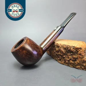James Upshall A Grade Group 4 Smooth Apple Estate Briar Pipe, Unsmoked
