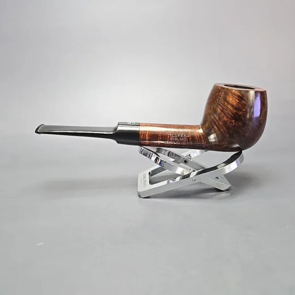 James Upshall A Grade Group 4 Smooth Apple Estate Briar Pipe, Unsmoked - Image 4