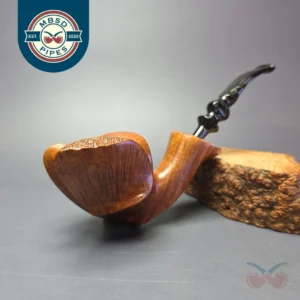 Preben Holm Private Collection D Smooth Freehand Estate Briar Pipe, Danish Estates