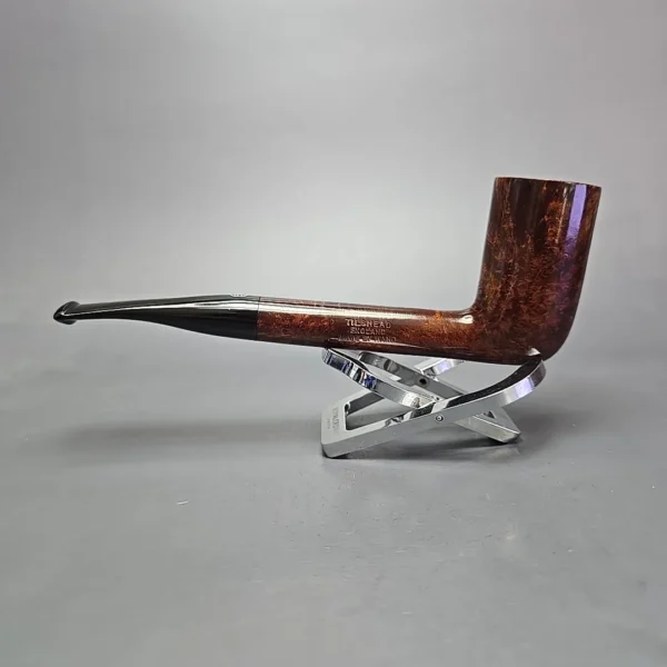 James Upshall A Grade Group 6 Smooth “Newmarket” Stack Estate Briar Pipe, Unsmoked - Image 4