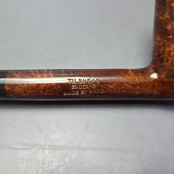 James Upshall A Grade Group 6 Smooth “Newmarket” Stack Estate Briar Pipe, Unsmoked - Image 11