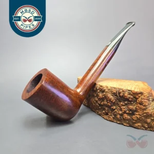 James Upshall A Grade Group 6 Smooth “Newmarket” Stack Estate Briar Pipe, Unsmoked