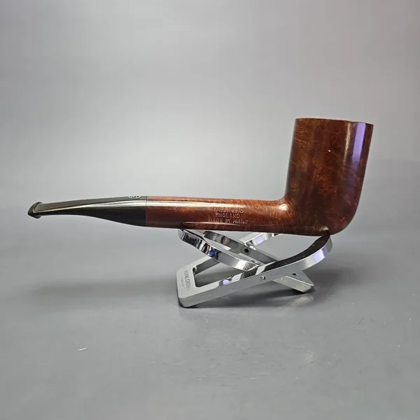 James Upshall A Grade Group 6 Smooth “Newmarket” Stack Estate Briar Pipe, Unsmoked - Image 4