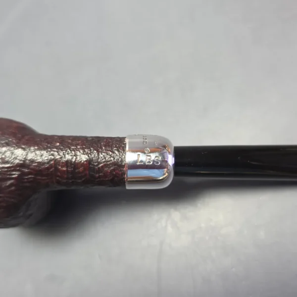 Dunhill 1973 Shell Briar LBS Sandblasted Army Mount Billiard Estate Briar Pipe, English Estates - Image 9