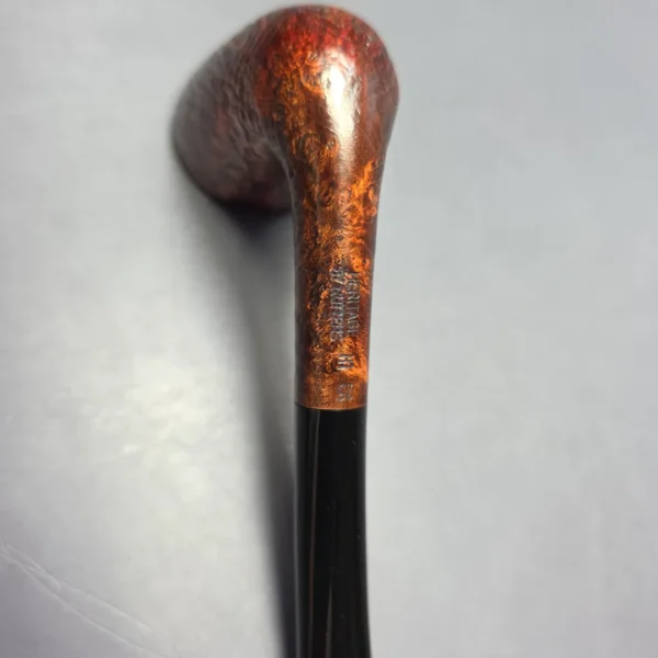 Bruno Nuttens Heritage H1 Partially Sandblasted Dublin Briar Pipe, New - Image 8