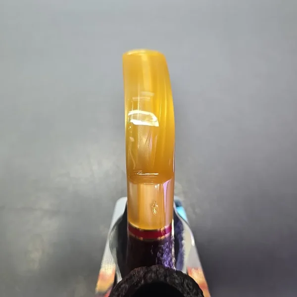 Savinelli 2024 Saint Nicholas 614 Rusticated Oom Paul Estate Briar Pipe, Unsmoked, 6mm - Image 7