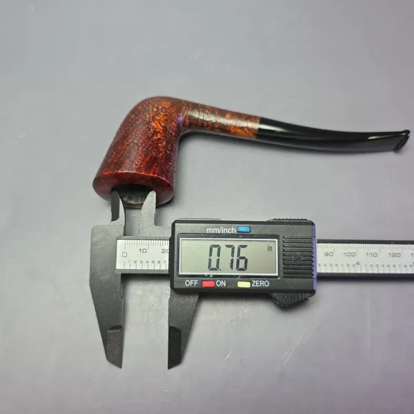 Bruno Nuttens Heritage H1 Partially Sandblasted Dublin Briar Pipe, New - Image 10