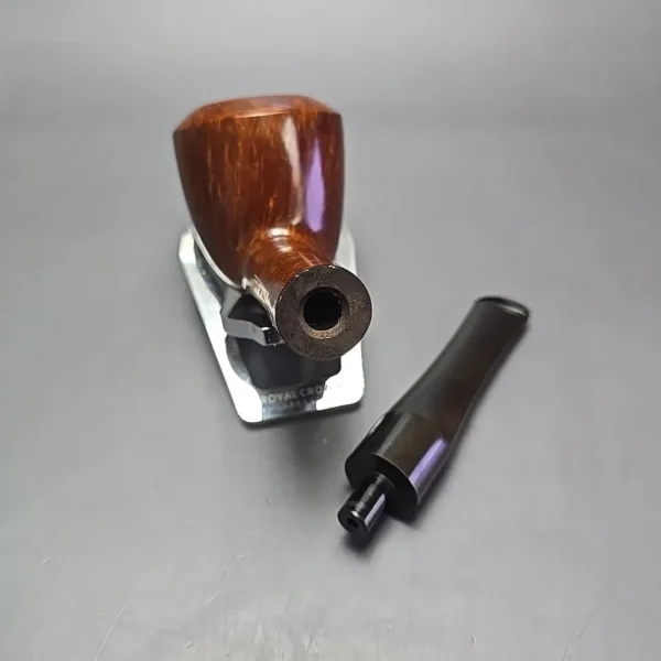 James Upshall A Grade EXL Smooth "Winston" Rhodesian Estate Briar Pipe, Unsmoked - Image 14