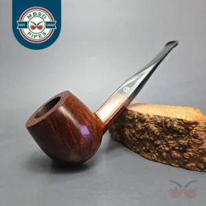James Upshall A Grade Group 5 Smooth Diamond Shank Pot Estate Briar Pipe, Unsmoked