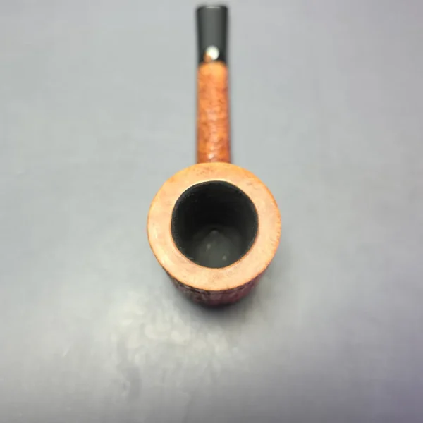 Cavicchi Brown Sandblasted Lovat Estate Briar Pipe, Italian Estates - Image 5