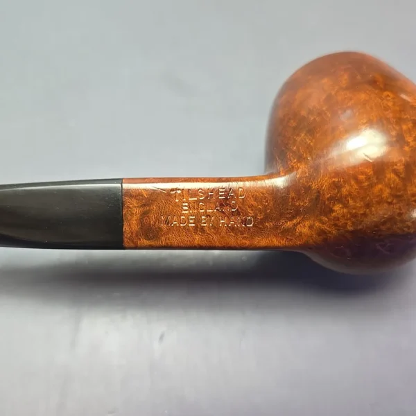 James Upshall A Grade Group 5 Smooth Diamond Shank Pot Estate Briar Pipe, Unsmoked - Image 11