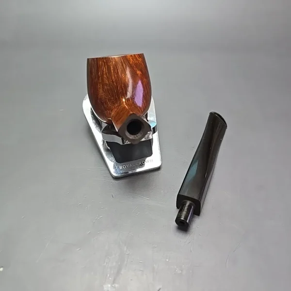 James Upshall A Grade Group 5 Smooth Diamond Shank Pot Estate Briar Pipe, Unsmoked - Image 14