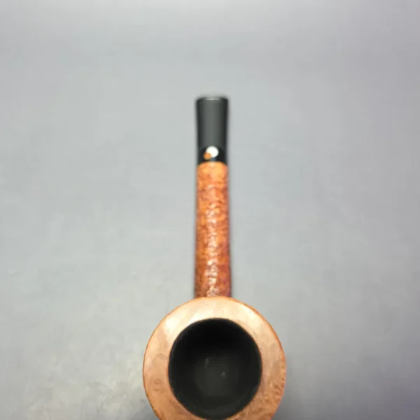 Cavicchi Brown Sandblasted Lovat Estate Briar Pipe, Italian Estates - Image 6