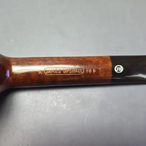 James Upshall A Grade Group 6 Smooth Canadian Estate Briar Pipe, Unsmoked - Image 10