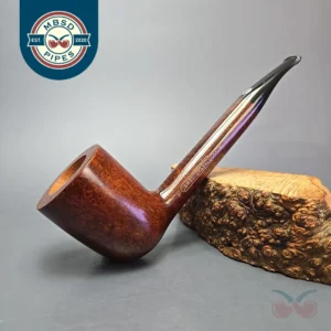 James Upshall A Grade Group 6 Smooth “Newmarket” Stack Estate Briar Pipe, Unsmoked