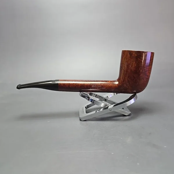 James Upshall A Grade Group 6 Smooth “Newmarket” Stack Estate Briar Pipe, Unsmoked - Image 4