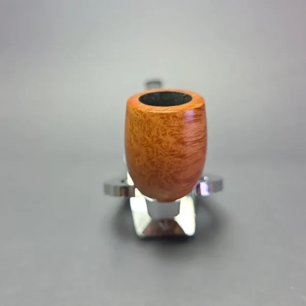 Bruno Nuttens Mini Bing B3 Smooth Billiard w/ Copper Briar Pipe, New - Image 3