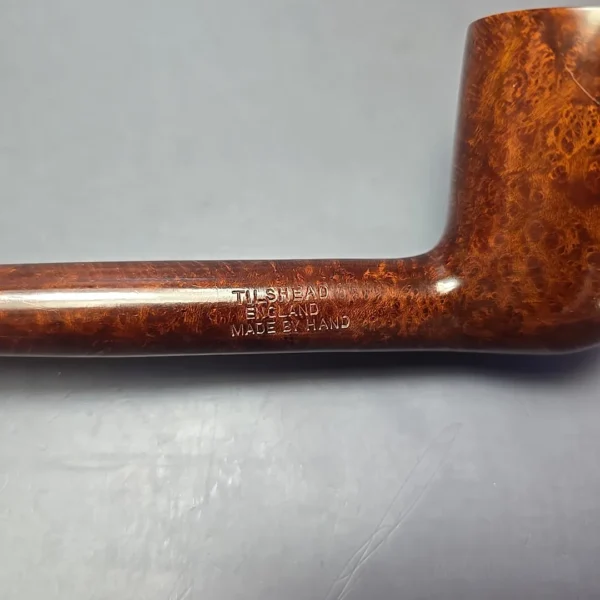 James Upshall A Grade Group 6 Smooth “Newmarket” Stack Estate Briar Pipe, Unsmoked - Image 11
