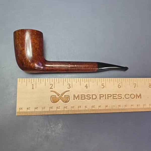 James Upshall A Grade Group 6 Smooth “Newmarket” Stack Estate Briar Pipe, Unsmoked - Image 12