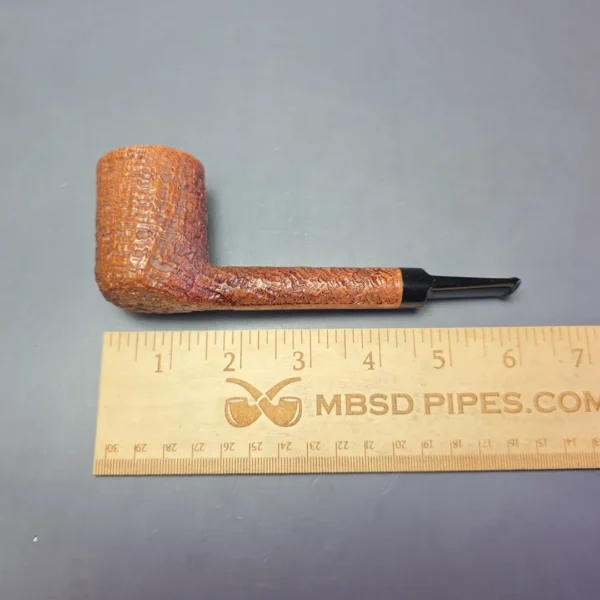 Cavicchi Brown Sandblasted Lovat Estate Briar Pipe, Italian Estates - Image 9