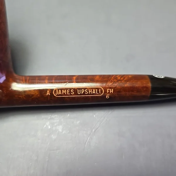 James Upshall A Grade Group 6 Smooth “Newmarket” Stack Estate Briar Pipe, Unsmoked - Image 10