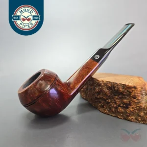 James Upshall A Grade Group 6 Smooth Bulldog Estate Briar Pipe, Unsmoked