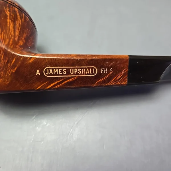 James Upshall A Grade Group 6 Smooth Bulldog Estate Briar Pipe, Unsmoked - Image 10
