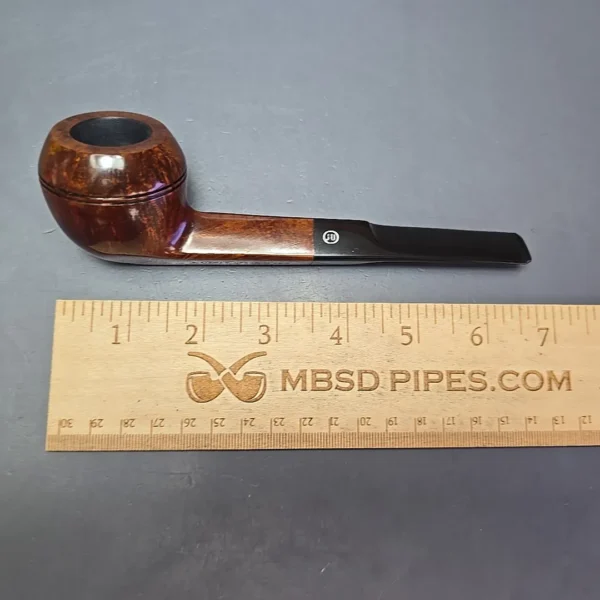 James Upshall A Grade Group 6 Smooth Bulldog Estate Briar Pipe, Unsmoked - Image 12