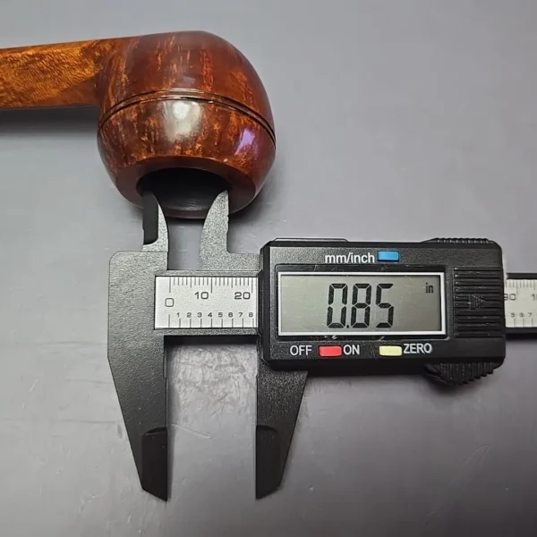 James Upshall A Grade Group 6 Smooth Bulldog Estate Briar Pipe, Unsmoked - Image 13