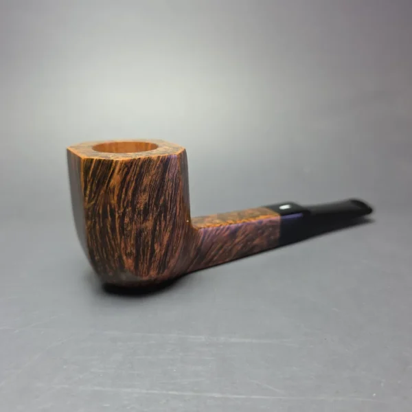 Castello 2018 Collection 3K Smooth Panel Sitter Estate Briar Pipe, Unsmoked - Image 3