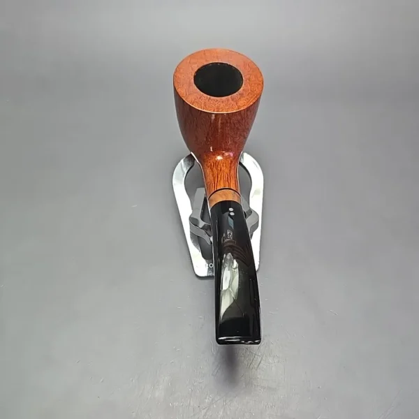 Radice Clear F O Smooth Bent Billiard w/ Olivewood Estate Briar Pipe, Italian Estates - Image 5