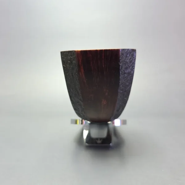 Ferndown Bark 4 Star XL Partially Rusticated Panel Dublin Estate Briar Pipe, English Estates - Image 3