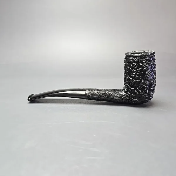 Savinelli 150th Anniversary Capri Root Briar 130 KS Rusticated Stack Briar Pipe, New - Image 4