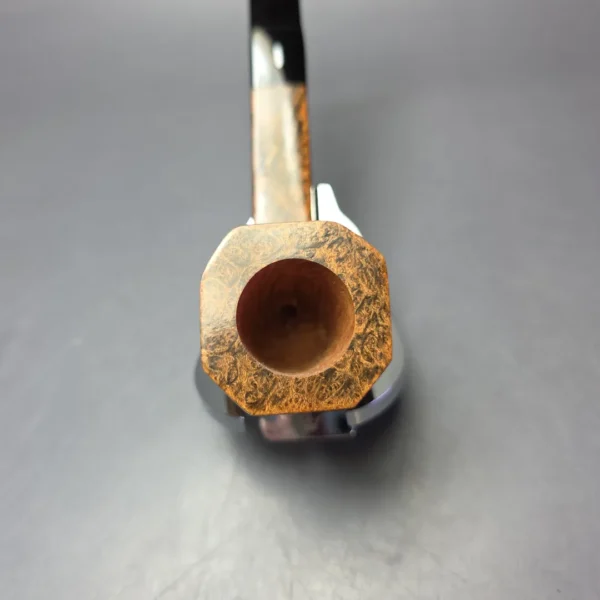 Castello 2018 Collection 3K Smooth Panel Sitter Estate Briar Pipe, Unsmoked - Image 8