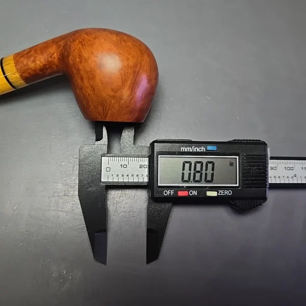 Cesare Barontini Lucca A 01 Smooth Author Estate Briar Pipe, Unsmoked, 9mm - Image 13