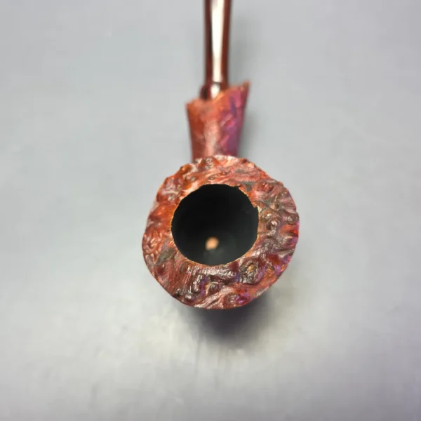 Smith House Sandblasted Dublin Sitter Handmade Briar Pipe, New - Image 5