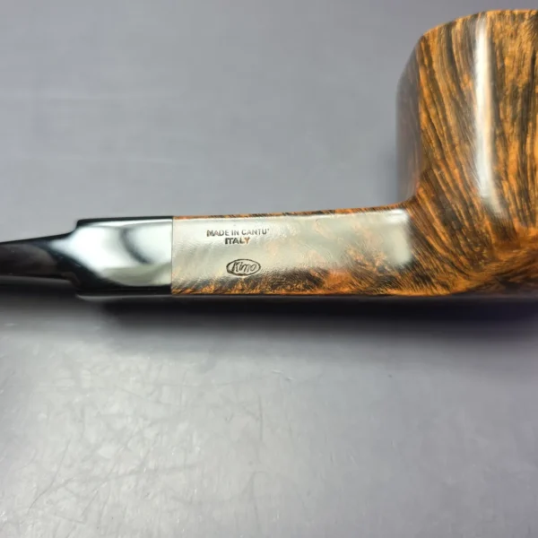 Castello 2018 Collection 3K Smooth Panel Sitter Estate Briar Pipe, Unsmoked - Image 11