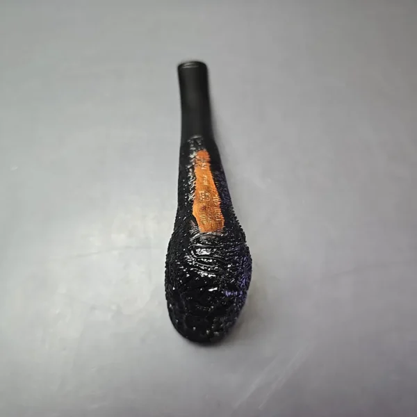 Savinelli 150th Anniversary Capri Root Briar 130 KS Rusticated Stack Briar Pipe, New - Image 9