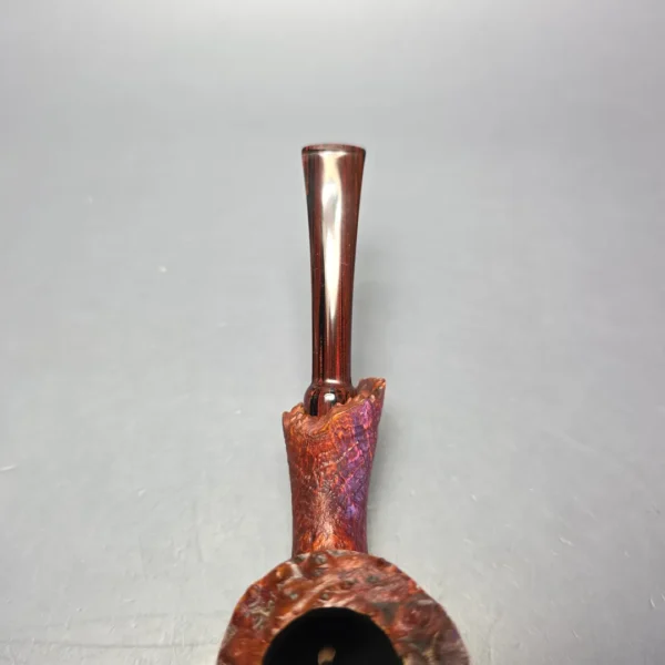 Smith House Sandblasted Dublin Sitter Handmade Briar Pipe, New - Image 6