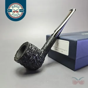 Savinelli 150th Anniversary Capri Root Briar 125 Rusticated Billiard Briar Pipe, New