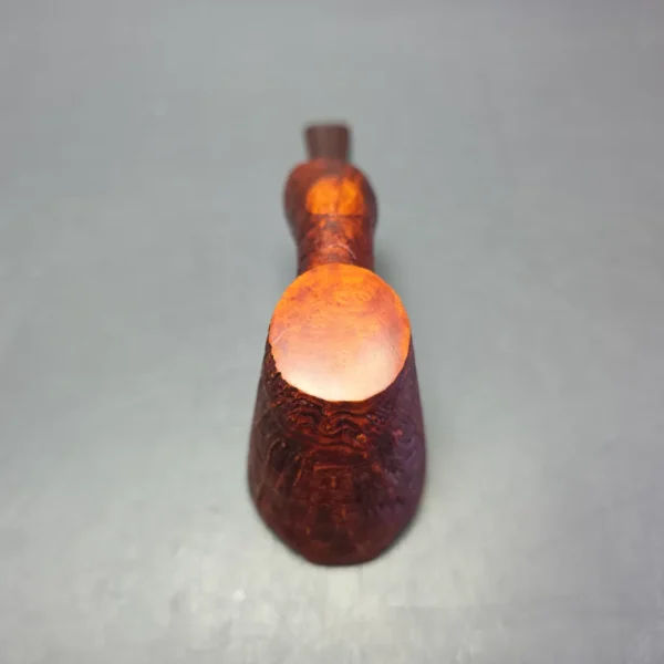 Smith House Sandblasted Dublin Sitter Handmade Briar Pipe, New - Image 7