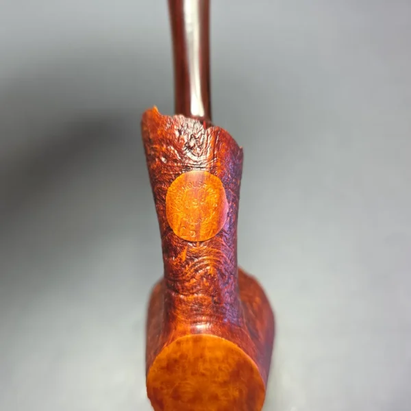 Smith House Sandblasted Dublin Sitter Handmade Briar Pipe, New - Image 8