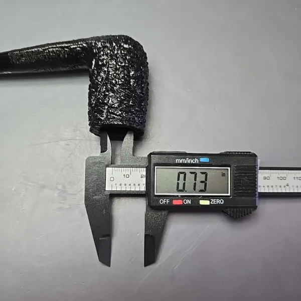 Savinelli 150th Anniversary Capri Root Briar 130 KS Rusticated Stack Briar Pipe, New - Image 12