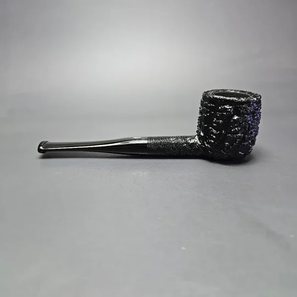 Savinelli 150th Anniversary Capri Root Briar 125 Rusticated Billiard Briar Pipe, New - Image 4