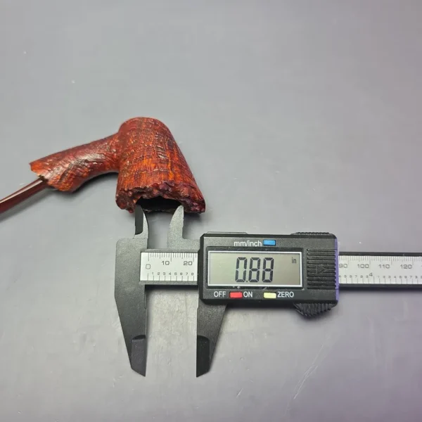 Smith House Sandblasted Dublin Sitter Handmade Briar Pipe, New - Image 10