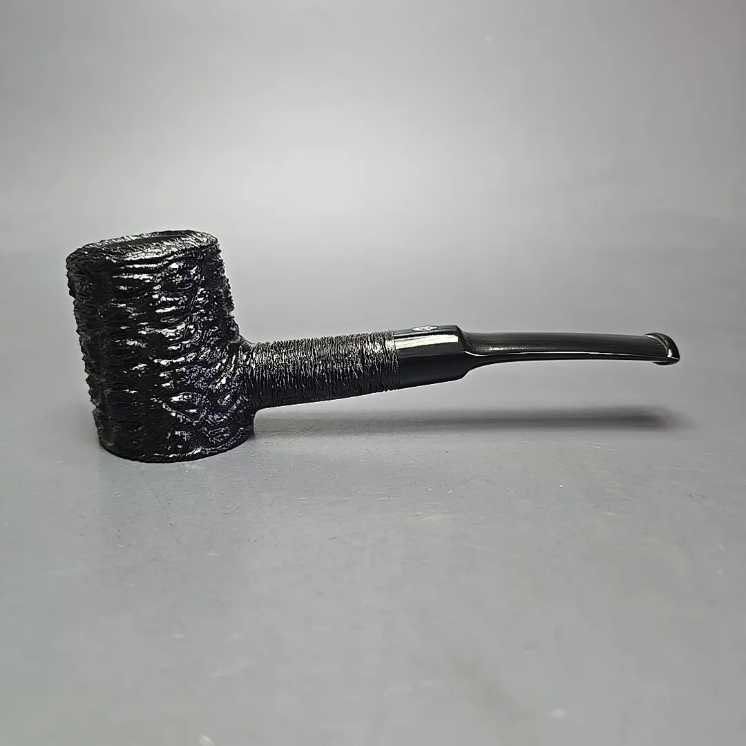 Savinelli 150th Anniversary Capri Root Briar 310 KS Rusticated Poker Briar Pipe, New - Image 2